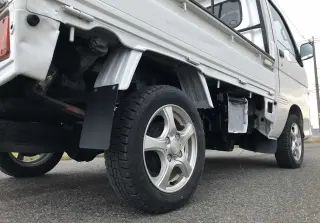 White 2000 Daihatsu Hijet Truck, 54,220 miles, EF, stock KTD-0370 (photo 6)
