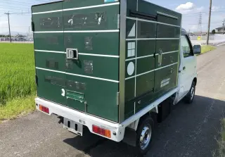White II 2000 Suzuki Carry Truck, 5-Speed Manual, imported kei truck, stock KTD-0397 (photo 4)