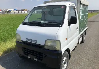 White II 2000 Suzuki Carry Truck 4WD kei truck for sale, stock KTD-0397 (photo 5)
