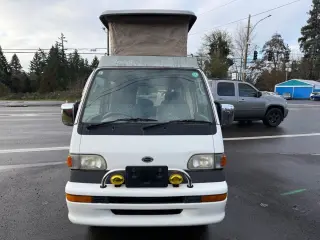 1998 Subaru Domingo Aladdin PopTop Camper 4WD, Automatic — Polar White Other JDM Imports, photo 3 of 9