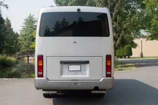 Silver Metalic 2000 Nissan Civilian Touring 9-Pass Camper 4.2L Diesel, Dually, Auto Japanese import, stock KTD-0119 (photo 5)