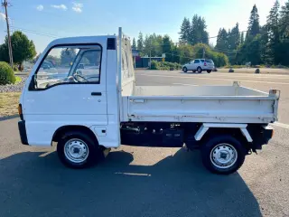 1990 Subaru Sambar SD Dump 4WD, 2Hi-4Hi, EL Gear, 5MT, Dump Truck, right-hand drive Japanese import, stock KTD-0122 (photo 7)