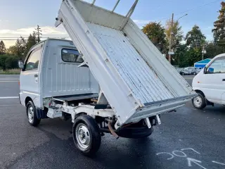 1991 Mitsubishi Minicab SD Dump 4WD, 2Hi-4Hi-4Lo, 4MT, AC, LSD — White Mini Dump Trucks, photo 5 of 9
