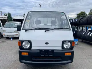 1991 Subaru Samber 3-Way Dump 4WD, 2Hi-4Hi, EL Gear, 5MT — White Mini Dump Trucks, photo 2 of 9