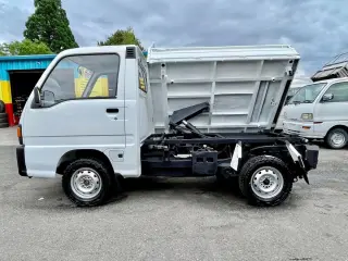 1991 Subaru Samber 3-Way Dump 4WD, 2Hi-4Hi, EL Gear, 5MT — White Mini Dump Trucks, photo 7 of 9