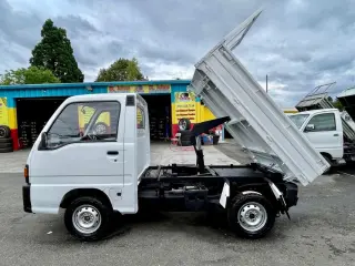 1991 Subaru Samber 3-Way Dump 4WD, 2Hi-4Hi, EL Gear, 5MT — White Mini Dump Trucks, photo 5 of 9