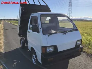 1992 Daihatsu Hijet Mini Dump Truck - Boeki USA — White 4WD Mini Dump Trucks, photo 1 of 11