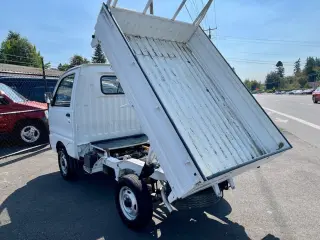 1992 Mitsubishi Minicab SD Dump 4WD, 2Hi-4Hi,4Lo, 4MT, LSD — White Mini Dump Trucks, photo 9 of 9