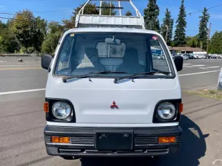 1992 Mitsubishi Minicab SD Dump 4WD, 2Hi-4Hi,4Lo, 4MT, LSD — White Mini Dump Trucks, photo 3 of 9