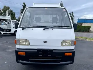 1992 Subaru Sambar SD Dump 4WD, 2Hi-4Hi, EL Gear, 5MT, Like New! — White Mini Dump Trucks, photo 2 of 9