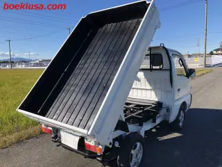 1992 Suzuki Carry Mini Dump Truck - Boeki USA — White 4WD Mini Dump Trucks, photo 4 of 11
