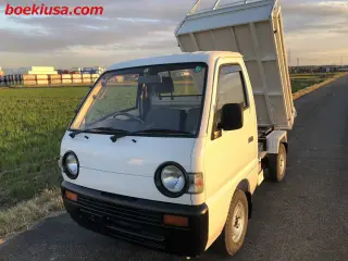 1993 Suzuki Carry Dump — White 4WD Mini Dump Trucks, photo 2 of 11