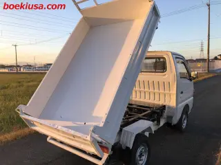 1993 Suzuki Carry Dump — White 4WD Mini Dump Trucks, photo 4 of 11