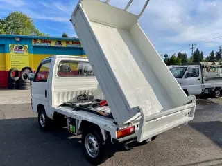 1994 Honda Acty Hard Dump Realtime 4WD, Rear Engine, AC, 5MT — White Mini Dump Trucks, photo 7 of 9