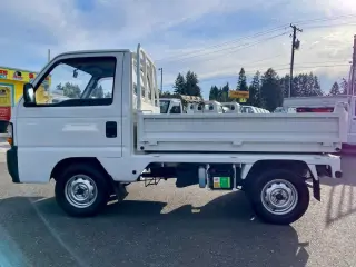 1994 Honda Acty Hard Dump Realtime 4WD, Rear Engine, AC, 5MT — White Mini Dump Trucks, photo 6 of 9