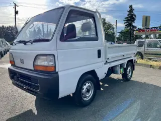 1994 Honda Acty Hard Dump Realtime 4WD, Rear Engine, AC, 5MT — White Mini Dump Trucks, photo 4 of 9