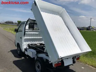1994 Suzuki Carry Mini Dump Truck - Boeki USA — White 4WD Mini Dump Trucks, photo 3 of 11