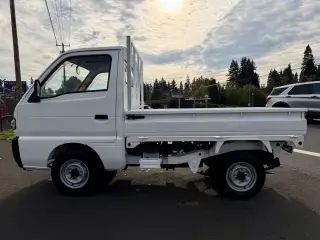 1994 Suzuki Carry SD Dump 4WD, 2Hi-4Hi-4Lo, 4MT, Diff Lock, Like New — White Mini Dump Trucks, photo 6 of 9