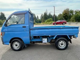 1995 Daihatsu Hi-Jet Climber Dump 4WD, 2Hi-4Hi-4Lo, 5MT, Difflock — Blue Mini Dump Trucks, photo 7 of 9