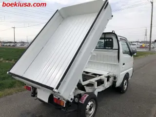 1995 Suzuki Carry Dump — White 4WD Mini Dump Trucks, photo 4 of 11