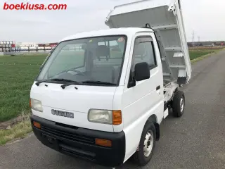 1995 Suzuki Carry Dump — White 4WD Mini Dump Trucks, photo 2 of 11