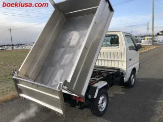 1995 Suzuki Carry Mini Dump Truck - Boeki USA — White 4WD Mini Dump Trucks, photo 4 of 11