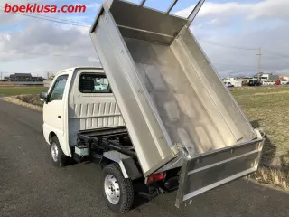 1995 Suzuki Carry Mini Dump Truck - Boeki USA — White 4WD Mini Dump Trucks, photo 3 of 11