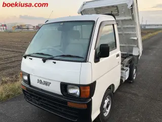 1996 Daihatsu Hijet Dump — White 4WD Mini Dump Trucks, photo 2 of 11
