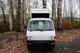 1997 Mitsubishi Minicab HD Dump 4WD, 2Hi-4Hi-4Lo, PS, 5MT — Grey Mini Dump Trucks, photo 2 of 9
