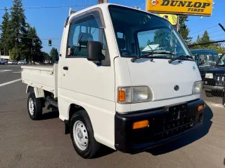 White 1997 Subaru Sambar HD Dump 4WD, 2Hi-4Hi, EL Gear, 5MT, 40,876 miles, EN07 660cc 4 Cylinder, stock KTD-0159 (photo 2)