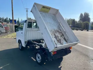 White 1997 Subaru Sambar HD Dump 4WD, 2Hi-4Hi, EL Gear, 5MT, Manual, imported mini dump truck, stock KTD-0159 (photo 8)