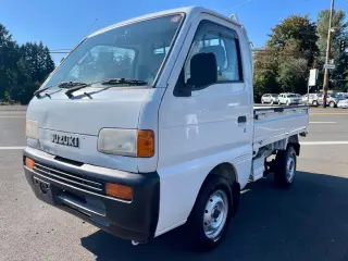 1997 Suzuki Carry SD Dump 4WD, 2Hi-4Hi, EL Gear, 5MT, Diff Lock — White Mini Dump Trucks, photo 4 of 9
