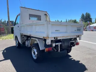 Passo White 1998 Daihatsu Hi-Jet PTO HD Dump 4WD, 2Hi-4Hi-4Lo, AC, 5MT, D-Lock, 64,712 miles, stock KTD-0163 (photo 6)