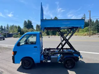 Blue 1998 Daihatsu Hi-Jet Scissor Dump 4WD 2Hi-4Hi-4Lo AC 5MT, Difflock, Manual, stock KTD-0164 (photo 8)