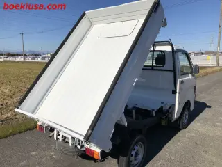 1998 Daihatsu Hijet Dump — White 4WD Mini Dump Trucks, photo 4 of 11