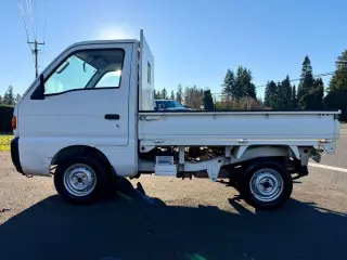1998 Suzuki Carry Dump 4WD, 2Hi-4Hi-4Lo, EL Gear, AC, 5MT, Difflock — White Mini Dump Trucks, photo 5 of 9