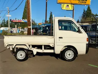 1998 Suzuki Carry Dump 4WD, 2Hi-4Hi-4Lo, EL Gear, AC, 5MT, Difflock — White Mini Dump Trucks, photo 9 of 9