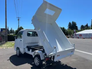 1999 Daihatsu Hi-Jet PTO HD Dump EFI 4WD, 2Hi-4Hi-4Lo, 5MT — Passo White Mini Dump Trucks, photo 5 of 9