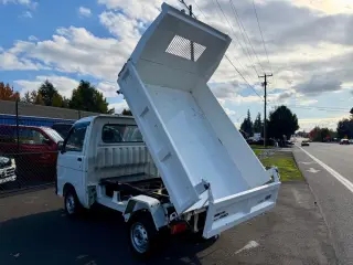 1999 Daihatsu Hi-Jet PTO HD Dump EFI 4WD, 2Hi-4Hi-4Lo, PS, 5MT — White Mini Dump Trucks, photo 8 of 9