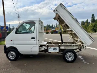 1999 Suzuki Carry SD Dump EFI 4WD, 2Hi-4Hi-4Lo, AC, 5MT, Difflock — Superior White Mini Dump Trucks, photo 5 of 9
