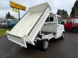 2000 Mitsubishi Minicab HD Dump 4WD, 2Hi-4Hi-4Lo, AC, PS, 5MT, LSD — Passo White Mini Dump Trucks, photo 7 of 9