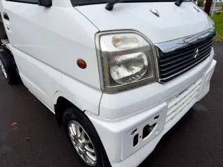 2000 Mitsubishi Minicab HD Dump 4WD, 2Hi-4Hi-4Lo, AC, PS, 5MT, LSD — Passo White Mini Dump Trucks, photo 9 of 9