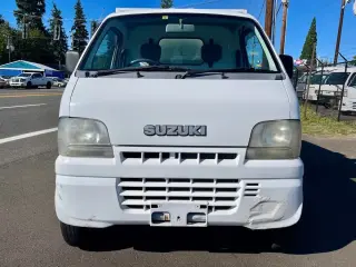White 2000 Suzuki Carry Deep Dump 4WD, 2Hi-4Hi-4Lo, AC, PS, 5MT, 101,635 miles, stock KTD-0179 (photo 2)