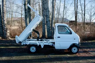 2000 Suzuki Carry HD Dump 4WD, 2Hi-4Hi-4Lo, AC, 5MT, Like New! — White Mini Dump Trucks, photo 8 of 9