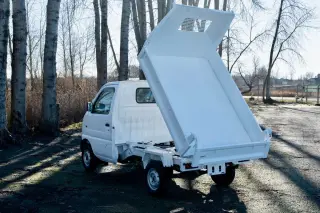 2000 Suzuki Carry HD Dump 4WD, 2Hi-4Hi-4Lo, AC, 5MT, Like New! — White Mini Dump Trucks, photo 5 of 9