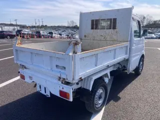 2009 Suzuki Japanese Kei Truck (ac, ps, dump) | — White 4WD Mini Dump Trucks, photo 3 of 7