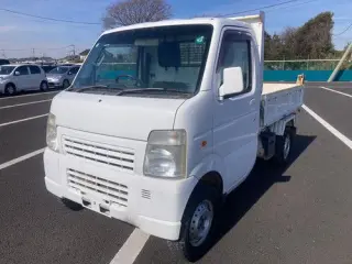 2009 Suzuki Japanese Kei Truck (ac, ps, dump) | — White 4WD Mini Dump Trucks, photo 6 of 8