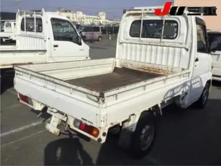 White 2011 Nissan Clipper Japanese Kei Truck (ac, ps, dump) 4WD mini dump truck for sale, stock KTD-0183 (photo 5)