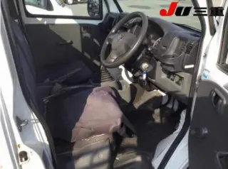 White 2011 Nissan Clipper Japanese Kei Truck (ac, ps, dump), Manual, imported mini dump truck, stock KTD-0183 (photo 4)