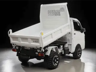 Daihatsu Hijet HD Dump Auto (White) — White 4WD Mini Dump Trucks, photo 8 of 11